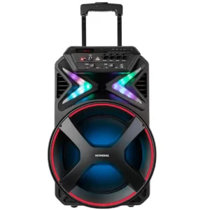 Caixa de Som Mondial CM-400 Bluetooth Portátil - Amplificada 400W USB