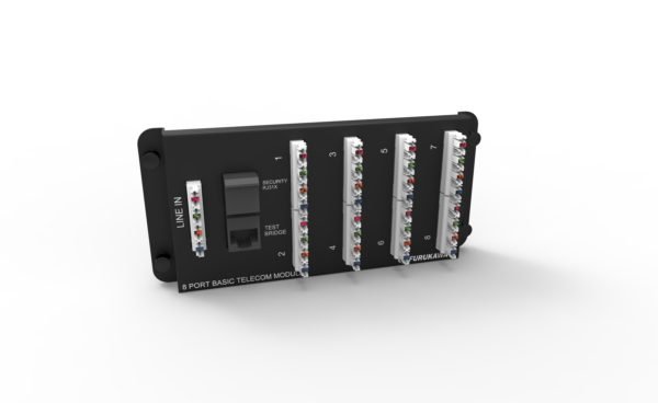 CDM – MODULO TELECOM 8 PORTAS