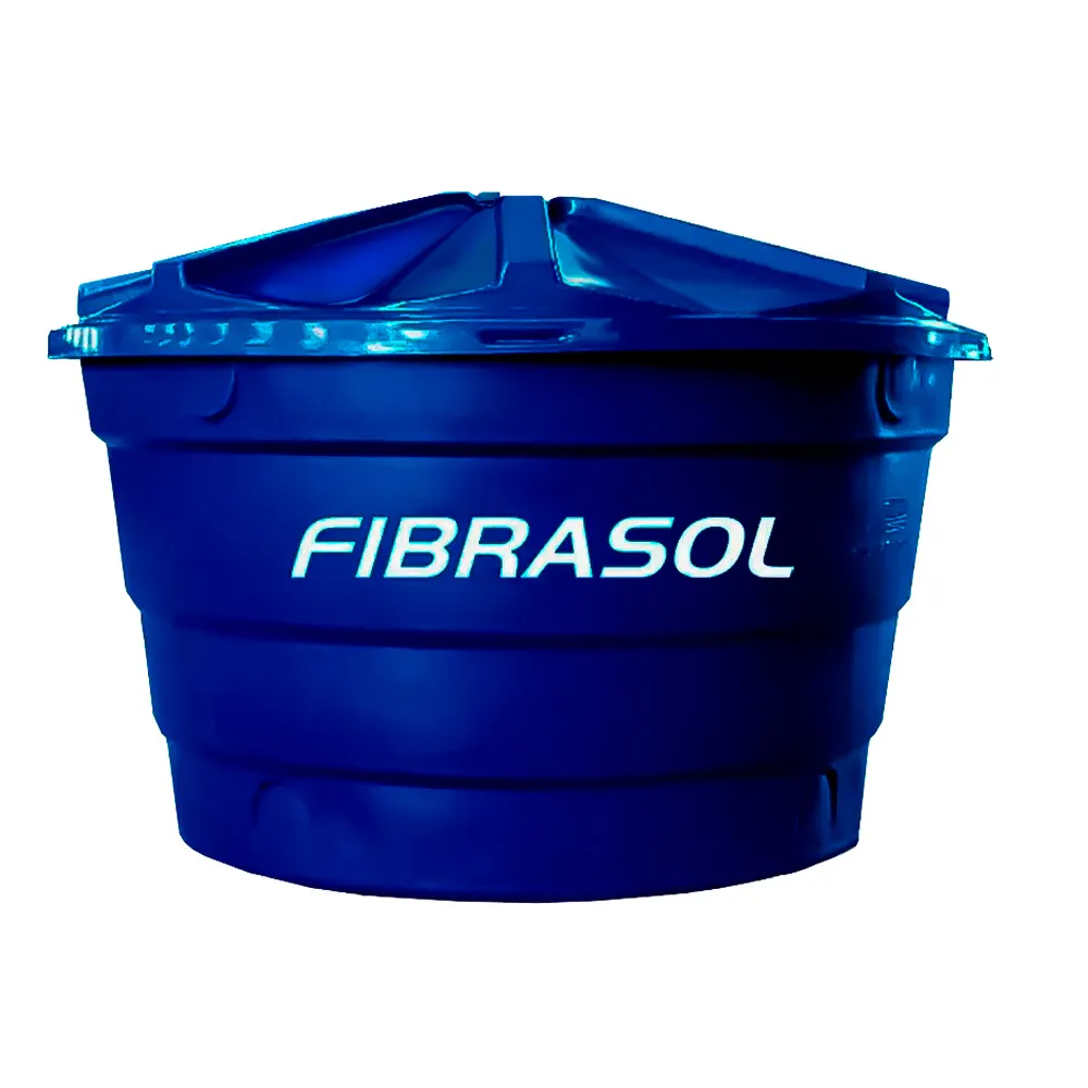 Caixa D´água em Polietileno com Tampa Azul 1.000L