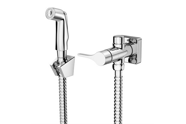 Ducha Higiênica com Derivação Insígnia Cromada