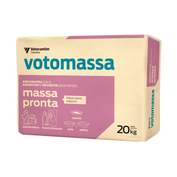MASSA PRONTA VOTORAN ASSENT. REVEST. 20KG
